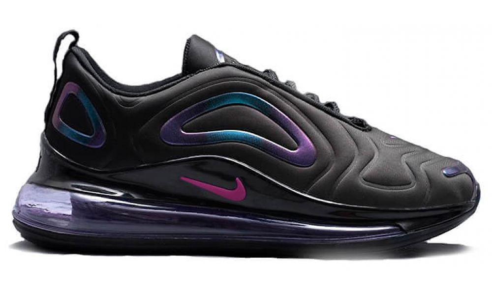 Nike air max clearance 720 black purple pink